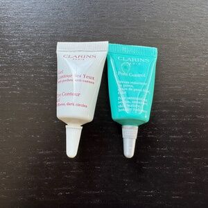 Brand new Clarins eye gel and face serum